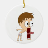 chibi keramisch ornament (Voorkant)