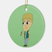 chibi keramisch ornament (Links)