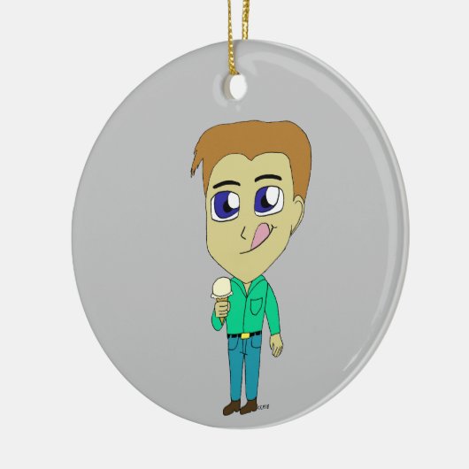 chibi keramisch ornament (Links)