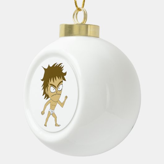 chibi keramische bal ornament (Rechts)