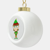 chibi keramische bal ornament (Rechts)