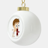 chibi keramische bal ornament (Rechts)