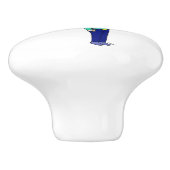 chibi keramische knop (Zijkant)