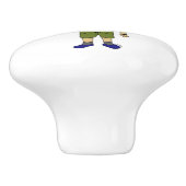 chibi keramische knop (Zijkant)