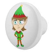 chibi keramische knop (Rechts)