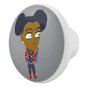 chibi keramische knop (Rechts)