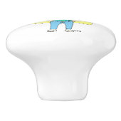 chibi keramische knop (Zijkant)