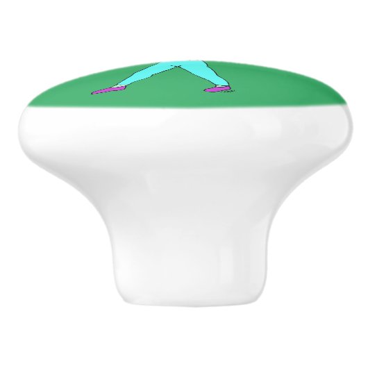 chibi keramische knop (Zijkant)