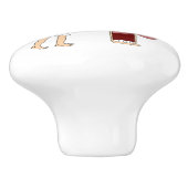 chibi keramische knop (Zijkant)