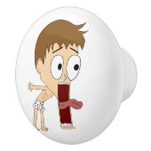 chibi keramische knop (Rechts)