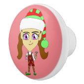 chibi keramische knop (Rechts)