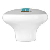 chibi keramische knop (Zijkant)