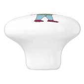 chibi keramische knop (Zijkant)