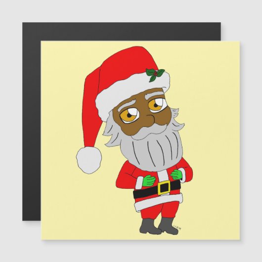 Chibi Kerstman (Voorkant / Achterkant)