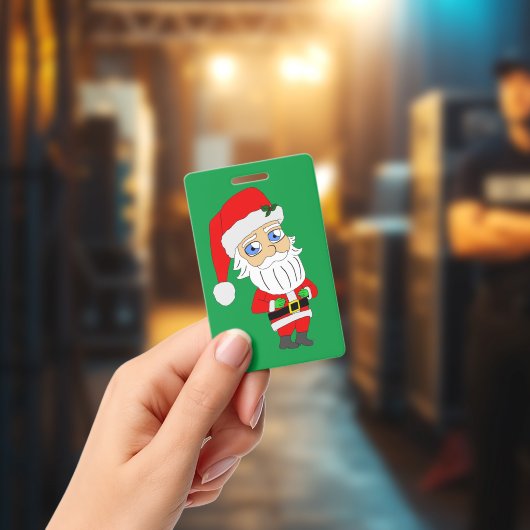chibi kerstman badge (Concert)