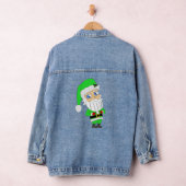 Chibi Kerstman groene pak Denim Jacket (Hangar)