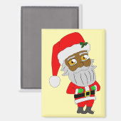 Chibi Kerstman Magneet (Voorkant / Achterkant)