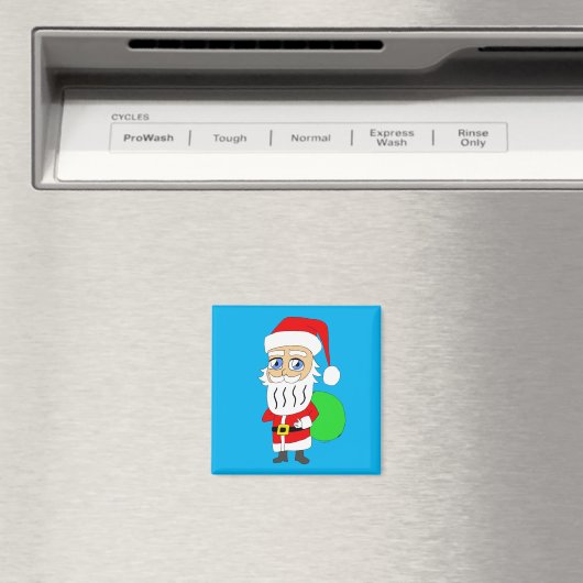 Chibi Kerstman Magneet (Insitu (Vaatwasser))