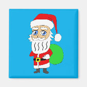 Chibi Kerstman Magneet (Voorkant)