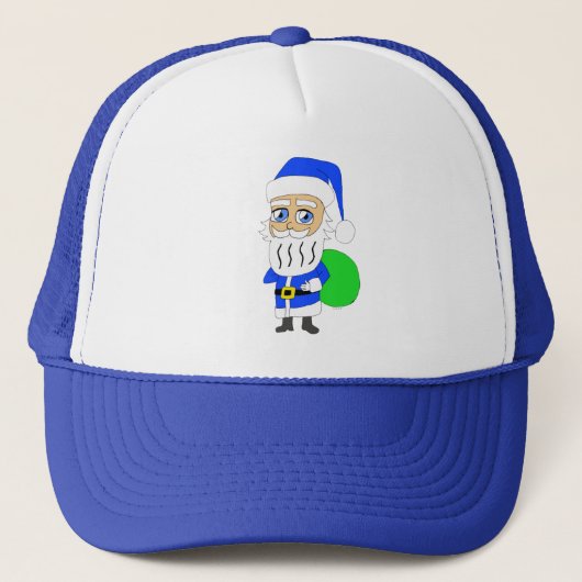 chibi Kerstman     Trucker Pet (Voorkant)