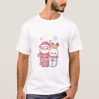 Chibi Kerstman & Vrienden T-shirt