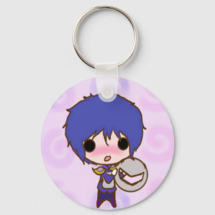 Chibi Knight zonder masker Sleutelhanger