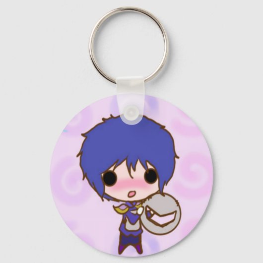 Chibi Knight zonder masker Sleutelhanger (Voorkant)