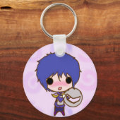 Chibi Knight zonder masker Sleutelhanger (Voorkant)
