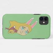 chibi konijntje meisje Case-Mate iPhone case (Achterkant (horizontaal))