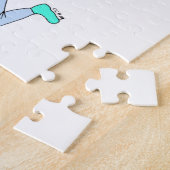 chibi konijntje meisje legpuzzel (Zijkant)