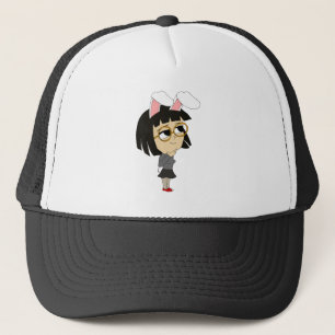 chibi konijntje meisje trucker pet
