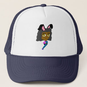 chibi konijntjesmeisje  trucker pet