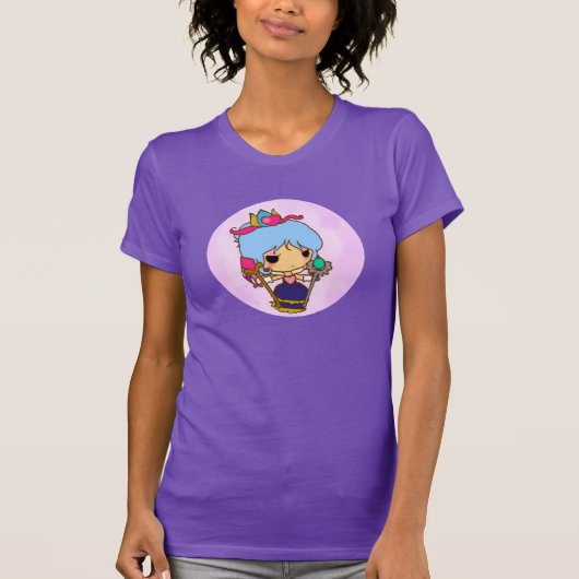 Chibi koningin t-shirt (Voorkant)
