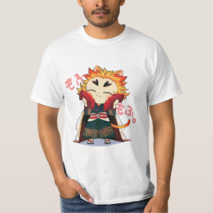 Chibi kyojuro rengoku cool t-shirt