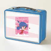 Chibi Ladybug in Parijs (Achterkant)