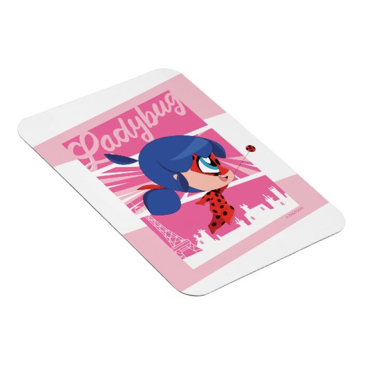 Chibi Ladybug in Parijs Magneet (Rechterzijde)