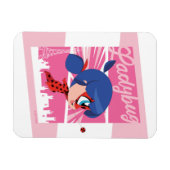Chibi Ladybug in Parijs Magneet (Horizontaal)