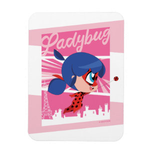 Chibi Ladybug in Parijs Magneet