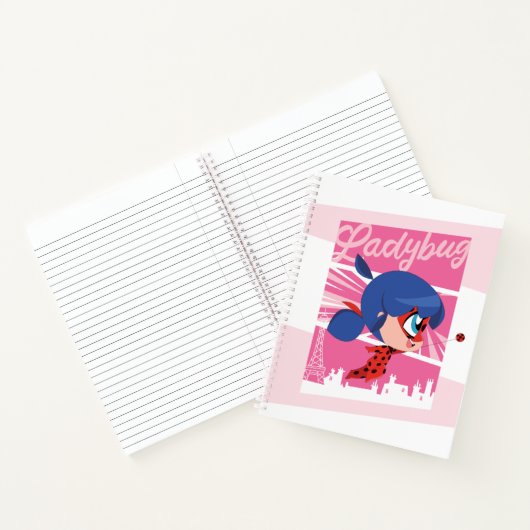 Chibi Ladybug in Parijs Notitieboek (Binnen)
