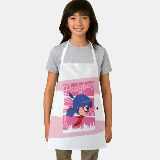 Chibi Ladybug in Parijs Schort (Insitu)