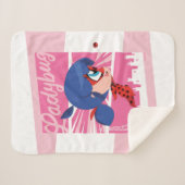 Chibi Ladybug in Parijs Sherpa Deken (Voorkant (horizontaal))