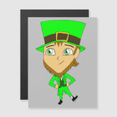 chibi leprechaun (Voorkant / Achterkant)