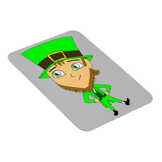chibi leprechaun magneet (Rechterzijde)