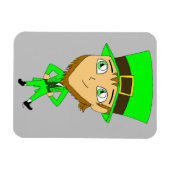 chibi leprechaun magneet (Horizontaal)