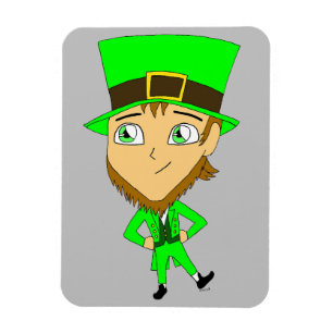 chibi leprechaun magneet