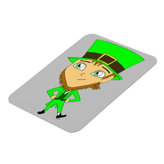 chibi leprechaun magneet (Linkerzijde)
