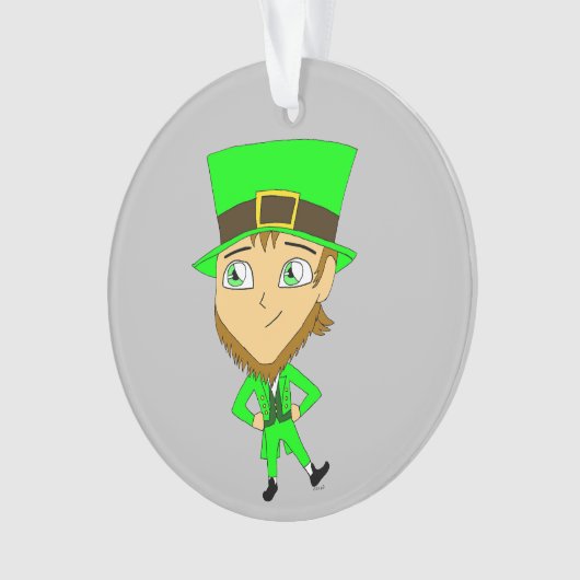 chibi leprechaun ornament (voorkant)