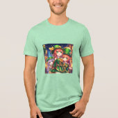 Chibi Leprechauns Tri-Blend Shirt (Voorkant)