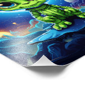 Chibi Leuke Alien Foto Afdruk (Hoek)