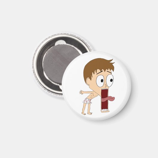 chibi magneet (Voorkant / Achterkant)